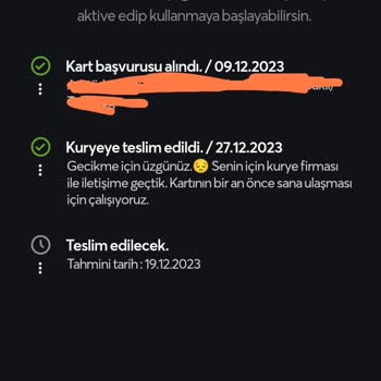 Papara Kartım Elime Ulaşmıyor Jetlogi