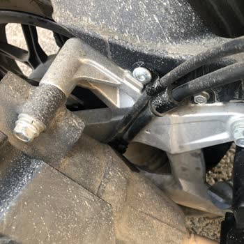 Kanuni Motosiklet Kanuni Seha 150 Arka Fren Hidroliği Patlaması