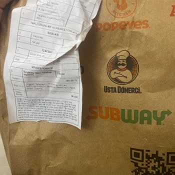 Yemeksepeti Yanlış Sipariş Gönderilmesi
