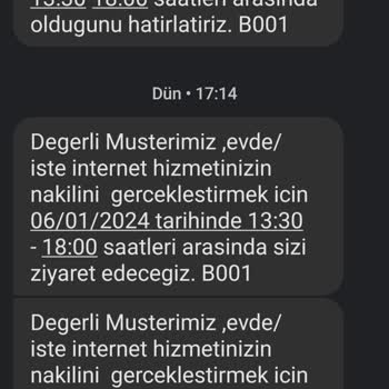 Türk Telekom İnternet Randevu Şikayet