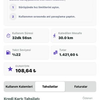 Getir Araç Ne Olduğunu Anlaşılmayan Ücret Çekmeleri