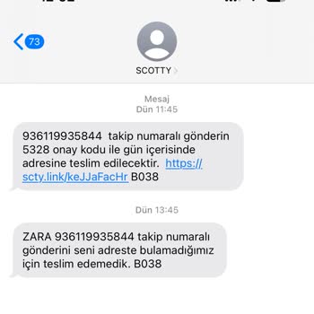 Scotty Evde Olduğum Halde Evde Değildi Deyip Kargomu Geri Götürdü
