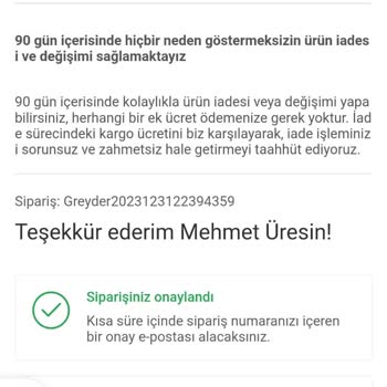 Sahte Olduğunu Düşündüğüm Greyder Satış Sitesi