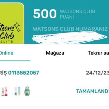 Watsons Puan Yüklenmedi Ve Suresini Çok Geçti