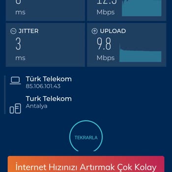 Türk Telekom Bağlantı Hızı Düşük