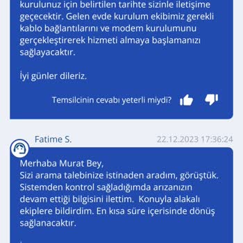 TurkNet Kurulum Sorunu Ve İlgisizlik