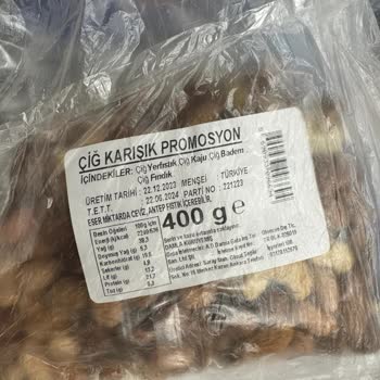 Migros'tan Alınan Kuruyemiş Ürünleri Bayat