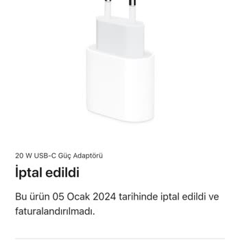 Apple Store Siparişim İptal Edilmesine Rağmen Kredi Kartıma A