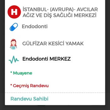 Avcılar Ağız Ve Diş Sağlığı Merkezi İşini Yapmamak İçin Bahane Bulan Endodonti.