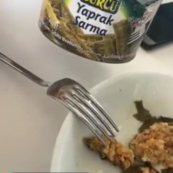 Burcu Konserve Taş Dolu!