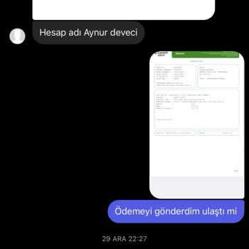 Bebekkappisusu_ (Instagram) Ödenen Ücretin Karşılığı Alınamadı