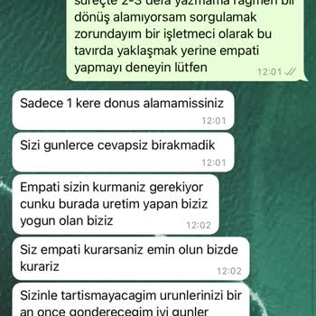 Light The Candle (lightcandless) Sipariş İptali Ve Müşteri Mağduriyeti