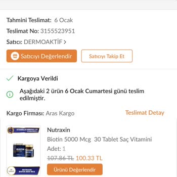 Trendyol Teslim Edilmeyen Kargo