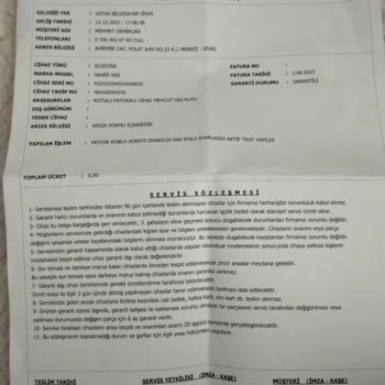 Cepport Xiaomi Navee Scooter Servis Sorumsuzluğu