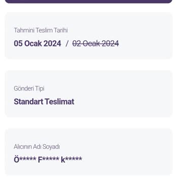 Hepsijet Şikayet BNM1307297 Numaralı Kargo