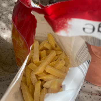 BİM Mutfağım Marka Dondurulmuş Patates Kıl Çıktı