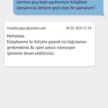 Gebze Belediyesi Gebze Kütüphanesi İletişim Ve Rezervasyon Sorunu
