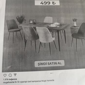 Müge Home Mobilya Firmasından Sipariş Edilen Ürünün Teslim Edilmemesi Şikayeti