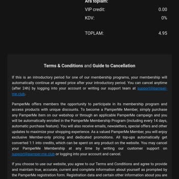 Pamperme Limasol Kıbrıs Aldatıcı Alışveriş