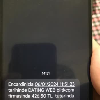 Dating.com Kartımdan Bilgim Dışı Çekim Şoku!