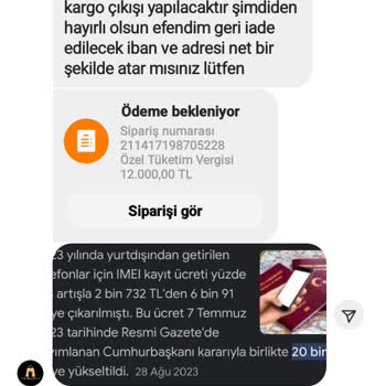 Mumcuoğlu Elektronik (mumcuoglu.elektronik) Çekilişten Telefon Kazandınız Diyerek Paramızı Aldılar
