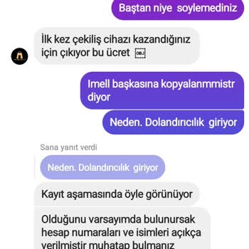 Mumcuoğlu Elektronik (mumcuoglu.elektronik) Çekilişten Telefon Kazandınız Diyerek Paramızı Aldılar
