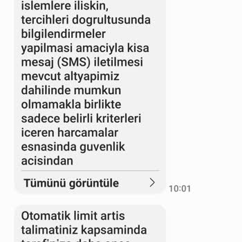 İş Bankası Kk SMS Bilgilendirme Ve Yıllık Kart Aidatı Geri Ödeme