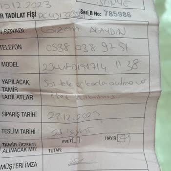 Derimod İncelemeye Gönderilemeyen Çizme!
