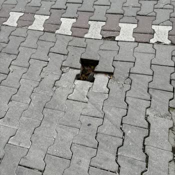 Bandırma Belediyesi Yol Çökmeye Başladı