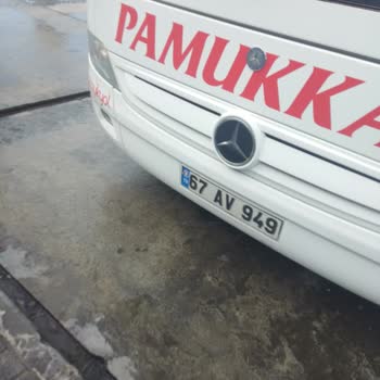 Pamukkale Turizm İnmem Gereken Otobüs Terminaline Giriş Yapmaması