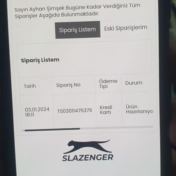 Slazenger Spor Giyim Firmasının Gönderim Sürecindeki Sorunları