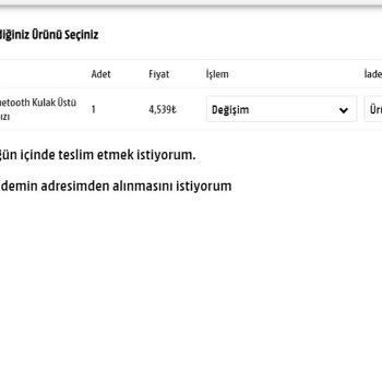 Media Markt Arızalı Kulaklık Değişim