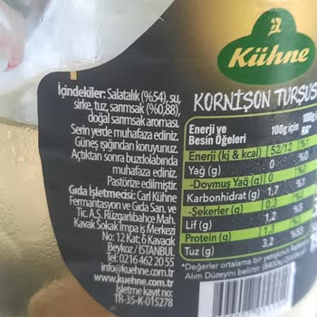 Kühne Turşu Kutusunda Uygunsuz Sürpriz!