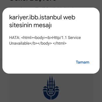 İBB - İstanbul Büyükşehir Belediyesi Genel Başvuru Hatası