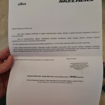 Skechers Markasının Ürünün Arkasında Durmaması
