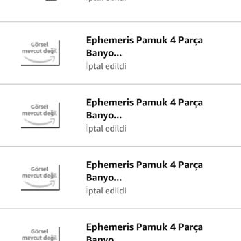 Amazon'da Sipariş İptal Sorunu!