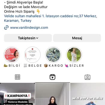 Vanilin Design Online Alışverişte Mağduriyet!