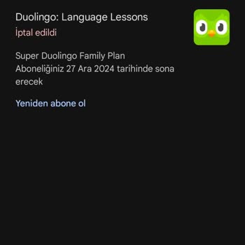 Duolingo Ücretsiz Deneme Sırasında 1 Yıllık Para Çekti