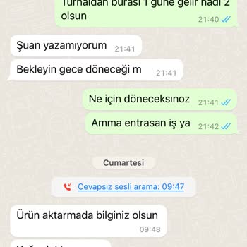 Cebesportss Ürünü Yollamadı Cevap Yok