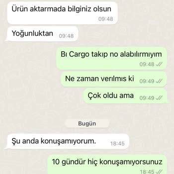 Cebesportss Ürünü Yollamadı Cevap Yok