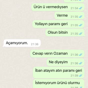 Cebesportss Ürünü Yollamadı Cevap Yok
