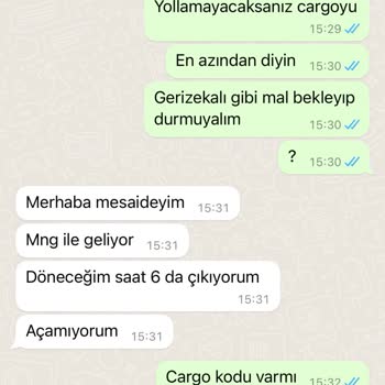 Cebesportss Ürünü Yollamadı Cevap Yok