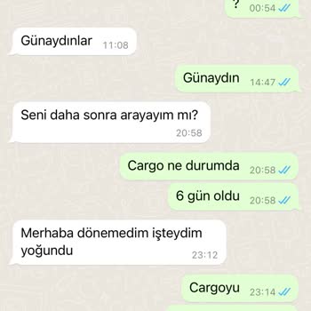 Cebesportss Ürünü Yollamadı Cevap Yok