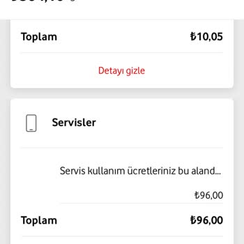 Vodafone Ek Kullanım Ücreti Saçmalığı