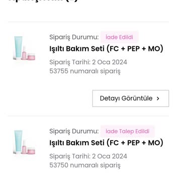 Cream Co. Creamco İademi Gerçekleştirmiyor