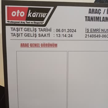 Otokarne Oto Test&Ekspertiz Van Şubesi Arabamın Şasesini Tornavida İle Kazıyarak Boyasını Almıştır