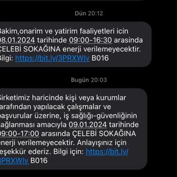 Enerjisa Başkent Elektrik Perakende Enerjisa Elektrik Kesintisi