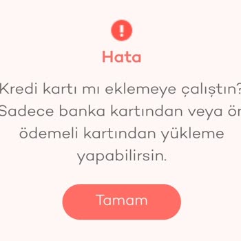 Tosla Kart Ekleme Sorunu