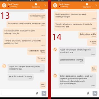 Trendyol GO Sorunumu Çözmediği Gibi Yüzüme Kapadı