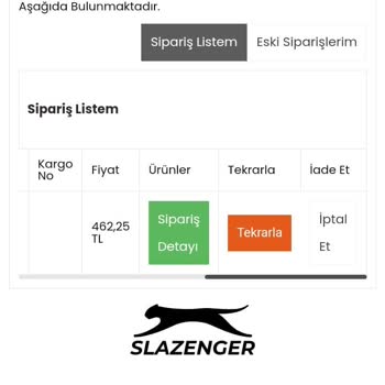 Slazenger Ayakkabı Kargoya Vermesi Çok Uzun